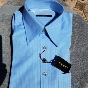 NEW GUCCI Mens Gucci buttondown shirt- size 16/41L